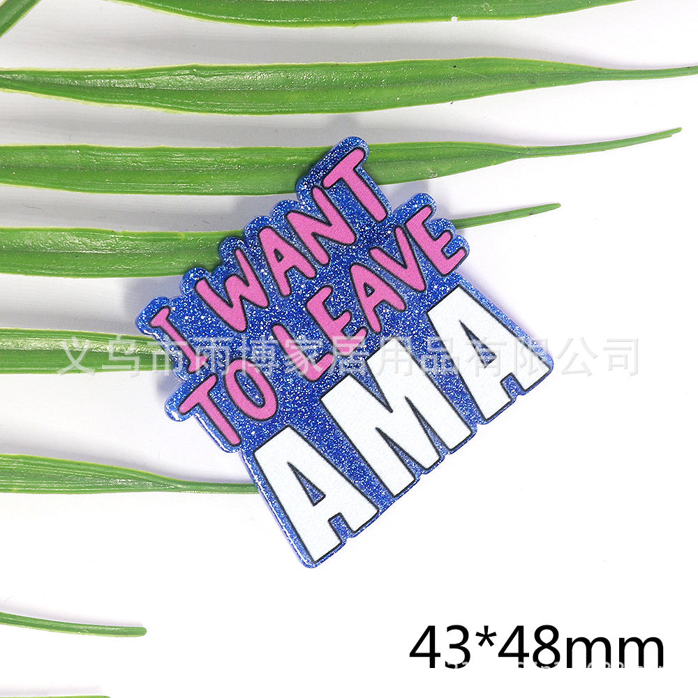 Wholesale 10pcs Medical DIY Patch Accessories FlatBacks